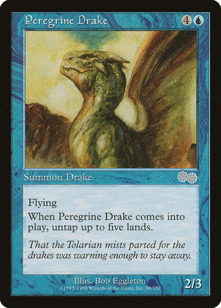 Peregrine Drake [Urza's Saga] | Exor Games Summserside