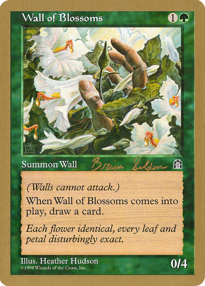 Wall of Blossoms (Brian Selden) [World Championship Decks 1998] | Exor Games Summserside