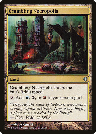 Crumbling Necropolis [Commander 2013] | Exor Games Summserside