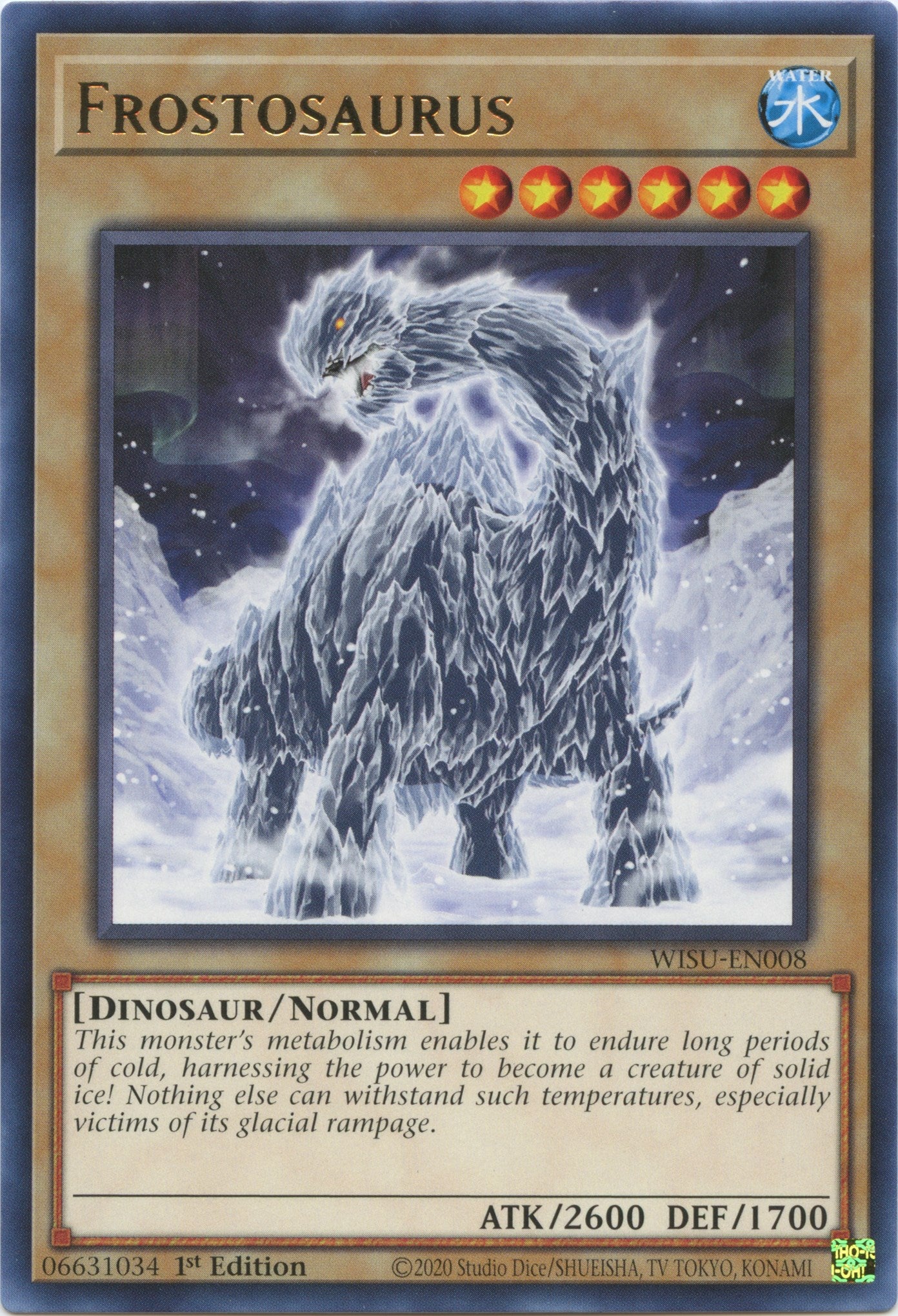 Frostosaurus [WISU-EN008] Rare | Exor Games Summserside