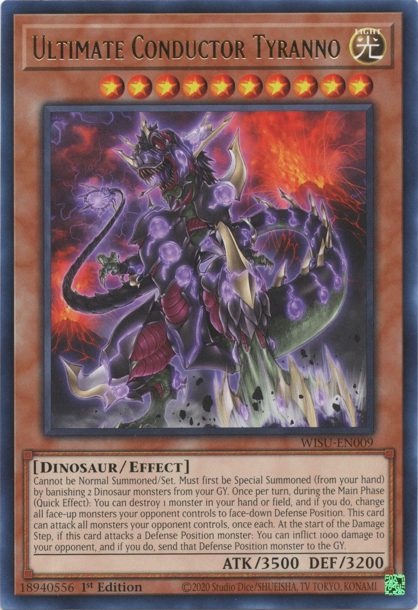 Ultimate Conductor Tyranno [WISU-EN009] Rare | Exor Games Summserside