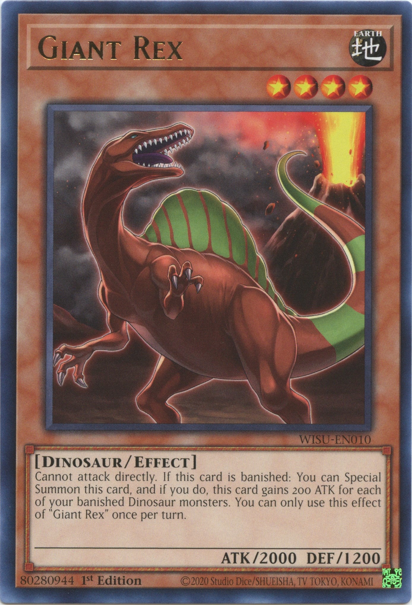 Giant Rex [WISU-EN010] Rare | Exor Games Summserside