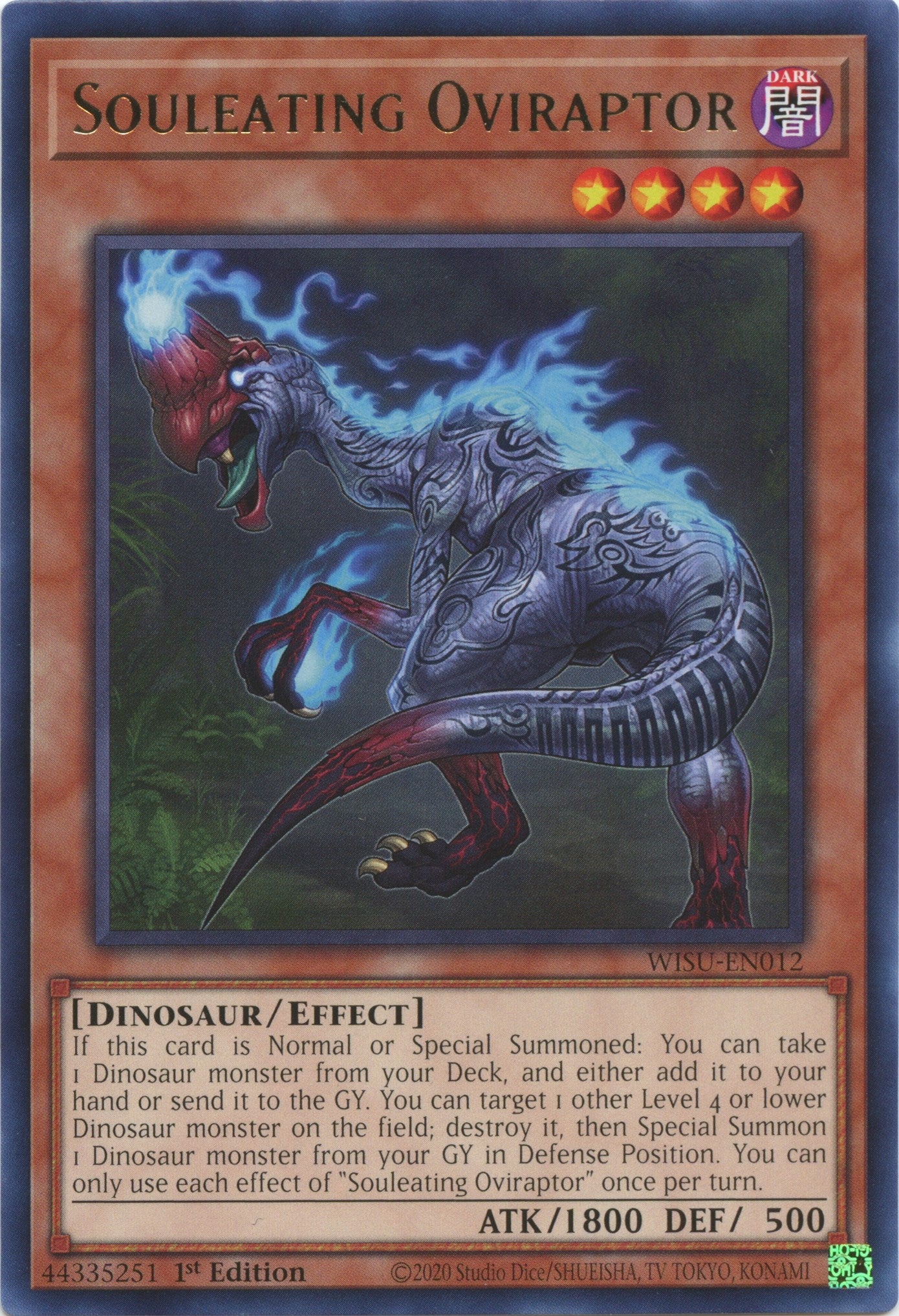 Souleating Oviraptor [WISU-EN012] Rare | Exor Games Summserside