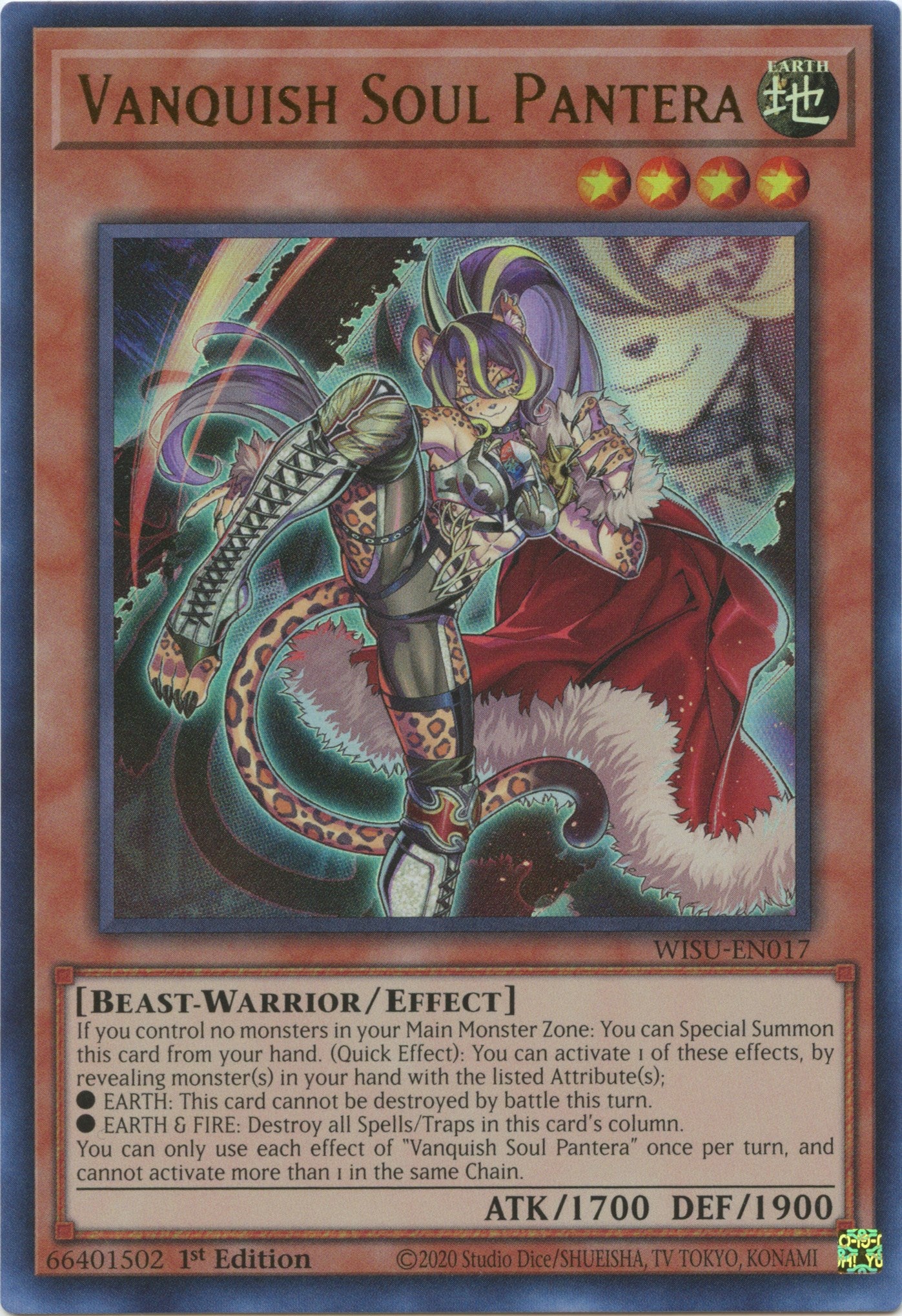 Vanquish Soul Pantera [WISU-EN017] Ultra Rare | Exor Games Summserside