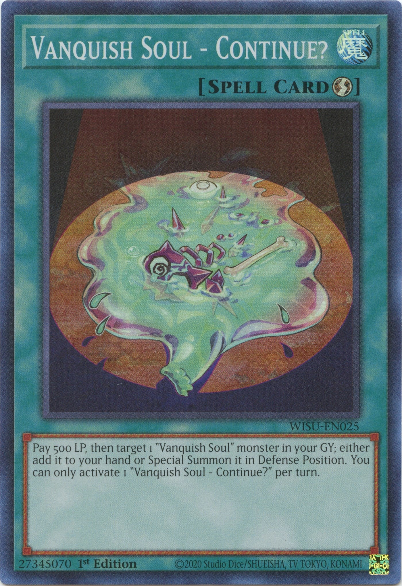 Vanquish Soul - Continue? [WISU-EN025] Super Rare | Exor Games Summserside