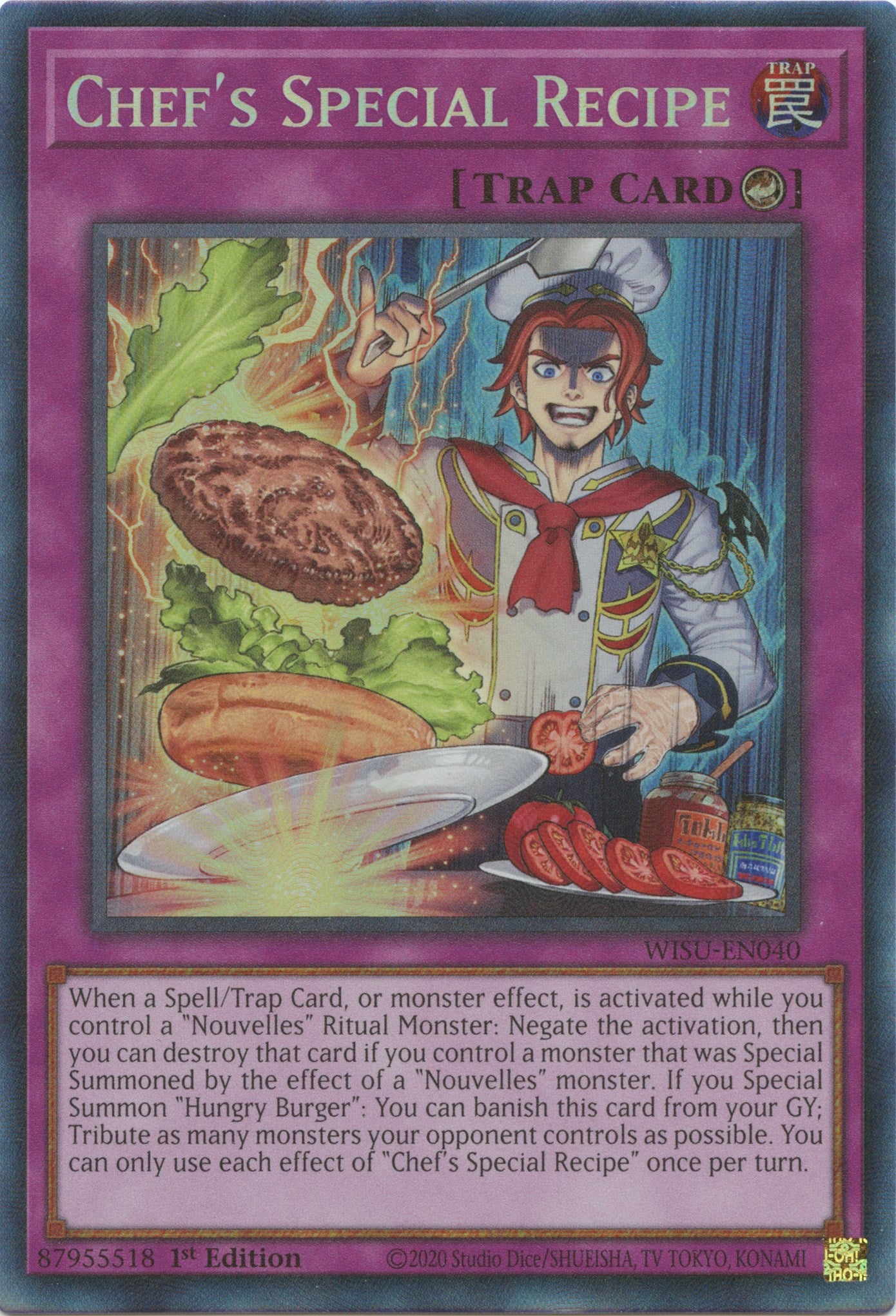 Chef's Special Recipe [WISU-EN040] Collector's Rare | Exor Games Summserside