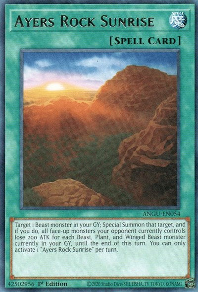 Ayers Rock Sunrise (Rare) [ANGU-EN054] Rare | Exor Games Summserside