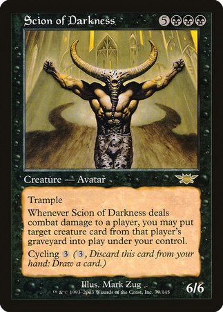 Scion of Darkness [Legions] | Exor Games Summserside
