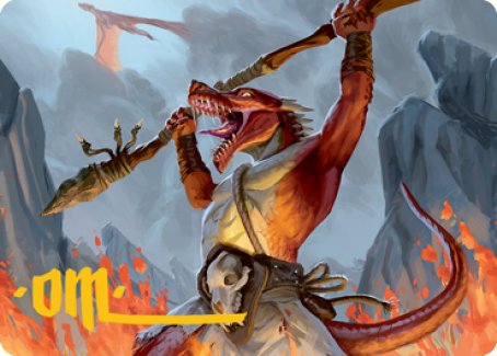 Kobold Art Card (Gold-Stamped Signature) [Dungeons & Dragons: Adventures in the Forgotten Realms Art Series] | Exor Games Summserside