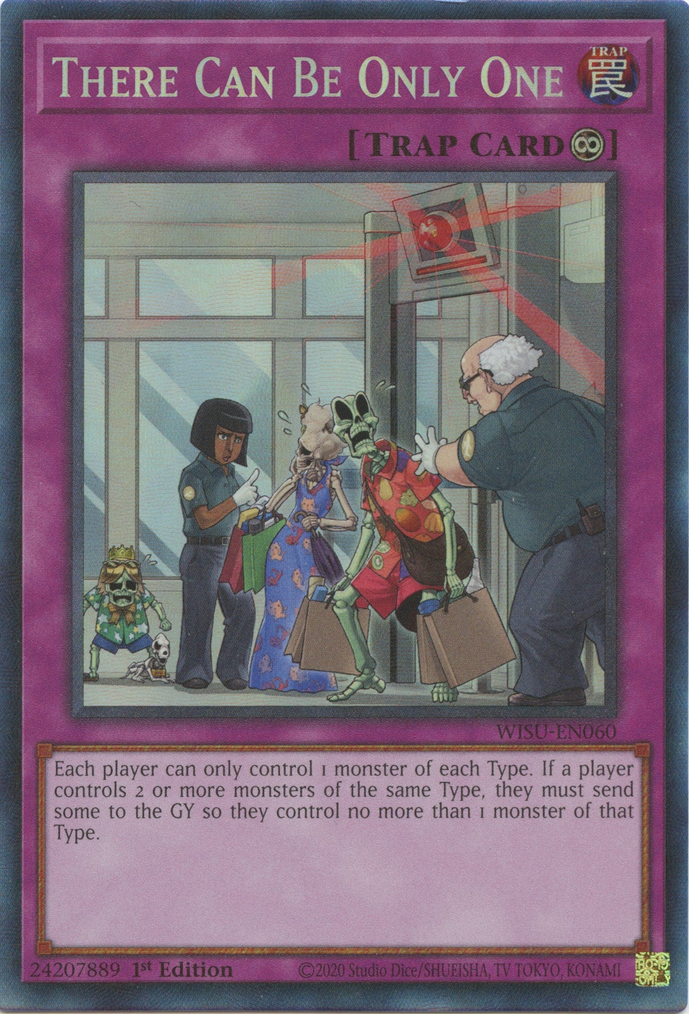 There Can Be Only One [WISU-EN060] Collector's Rare | Exor Games Summserside