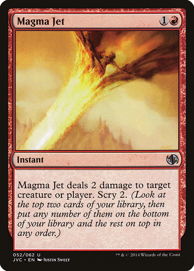 Magma Jet [Duel Decks Anthology] | Exor Games Summserside