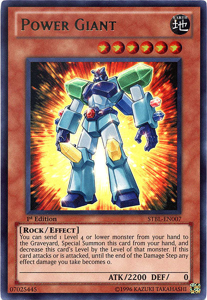 Power Giant [STBL-EN007] Ultra Rare | Exor Games Summserside