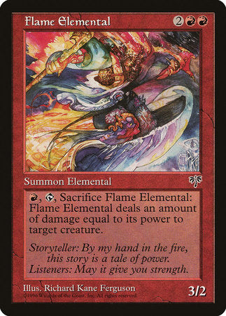 Flame Elemental [Mirage] | Exor Games Summserside