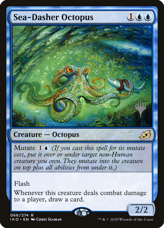 Sea-Dasher Octopus (Promo Pack) [Ikoria: Lair of Behemoths Promos] | Exor Games Summserside