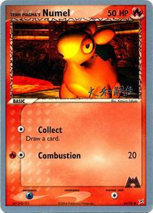 Team Magma's Numel (64/95) (Magma Spirit - Tsuguyoshi Yamato) [World Championships 2004] | Exor Games Summserside