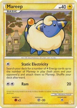 Mareep (13/30) [HeartGold & SoulSilver: Trainer Kit - Raichu] | Exor Games Summserside