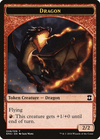 Dragon Token [Eternal Masters Tokens] | Exor Games Summserside