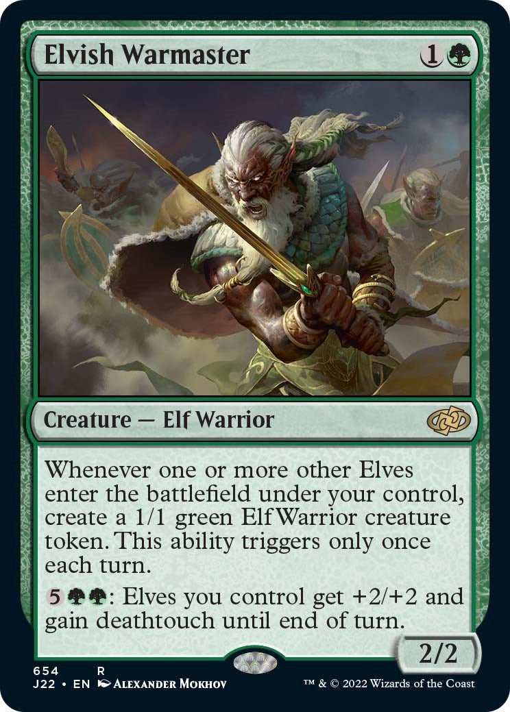 Elvish Warmaster [Jumpstart 2022] | Exor Games Summserside