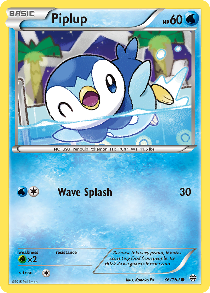 Piplup (36/162) [XY: BREAKthrough] | Exor Games Summserside