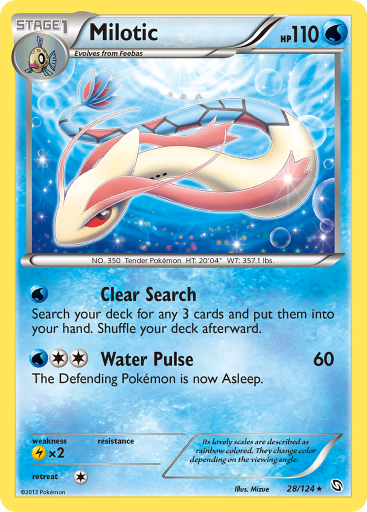 Milotic (28/124) [Black & White: Dragons Exalted] | Exor Games Summserside