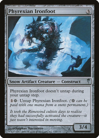 Phyrexian Ironfoot [Coldsnap] | Exor Games Summserside