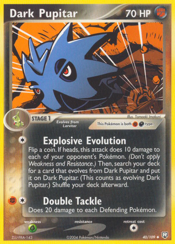 Dark Pupitar (40/109) [EX: Team Rocket Returns] | Exor Games Summserside