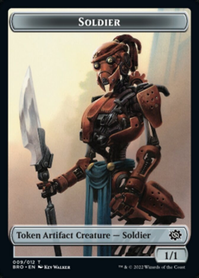 Soldier Token (009) [The Brothers' War Tokens] | Exor Games Summserside