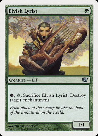 Elvish Lyrist [Eighth Edition] | Exor Games Summserside