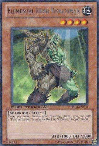 Elemental Hero Woodsman [DT04-EN058] Rare | Exor Games Summserside