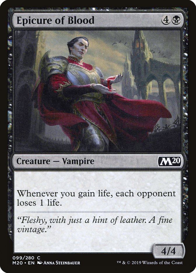 Epicure of Blood [Core Set 2020] | Exor Games Summserside