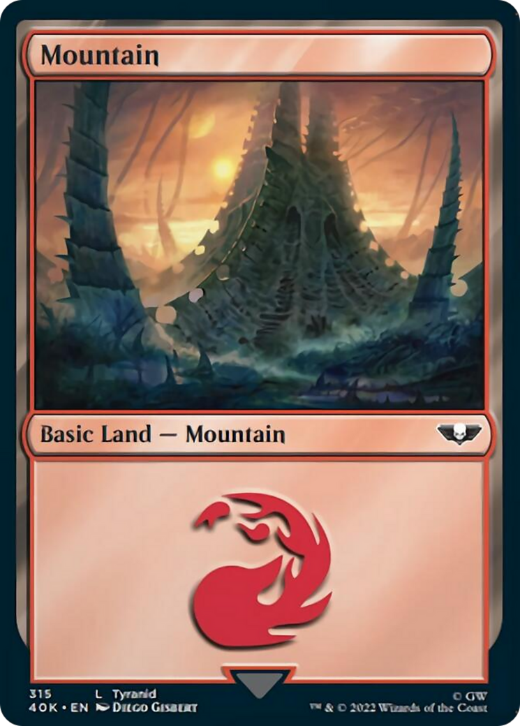 Mountain (315) [Universes Beyond: Warhammer 40,000] | Exor Games Summserside