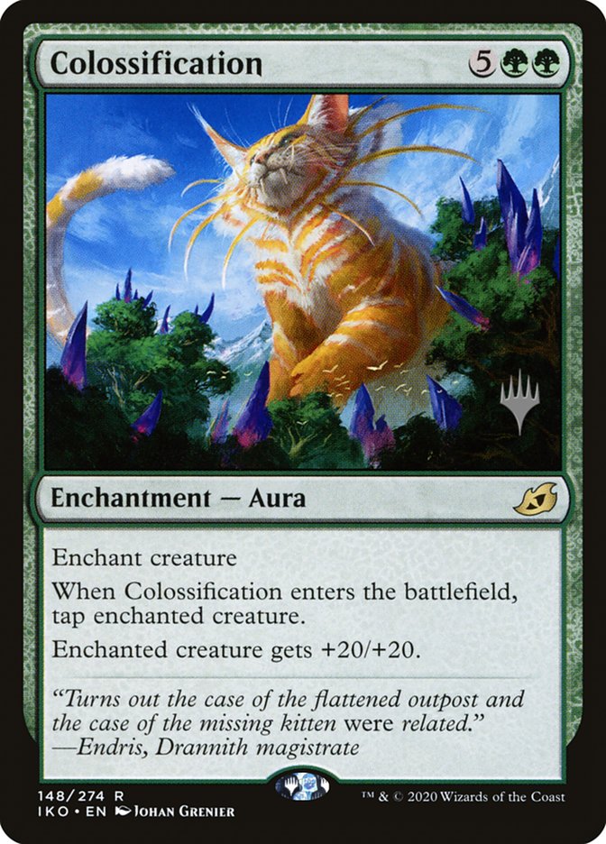 Colossification (Promo Pack) [Ikoria: Lair of Behemoths Promos] | Exor Games Summserside