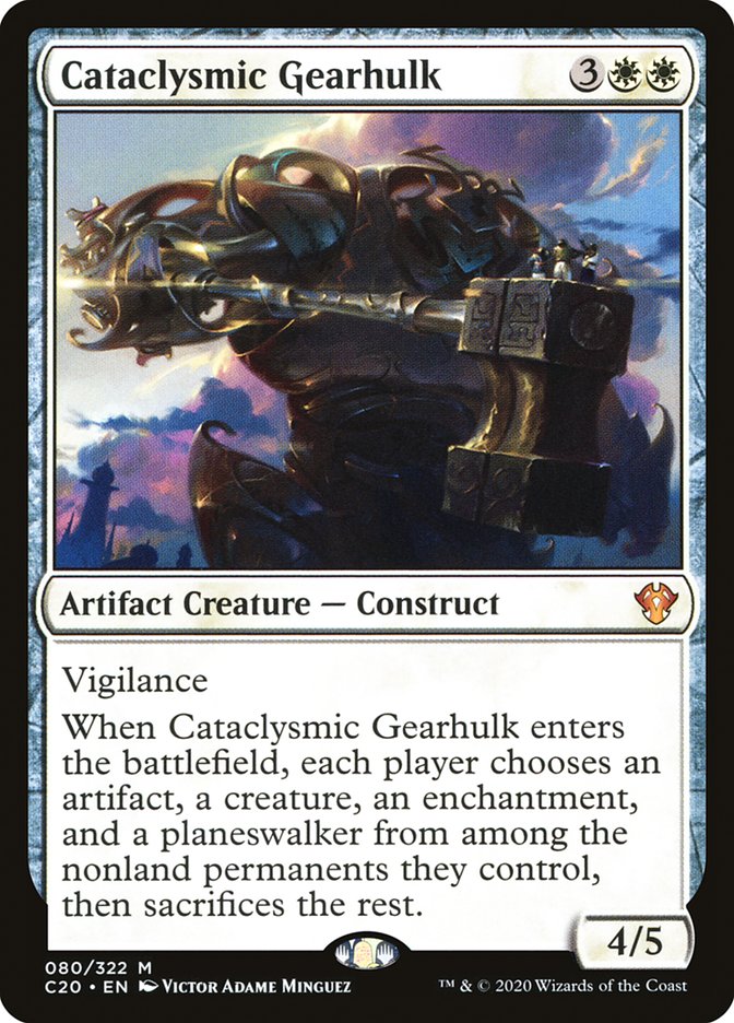 Cataclysmic Gearhulk [Commander 2020] | Exor Games Summserside