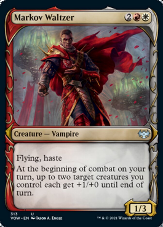 Markov Waltzer (Showcase Fang Frame) [Innistrad: Crimson Vow] | Exor Games Summserside