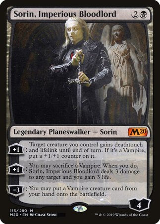 Sorin, Imperious Bloodlord [Core Set 2020 Promos] | Exor Games Summserside