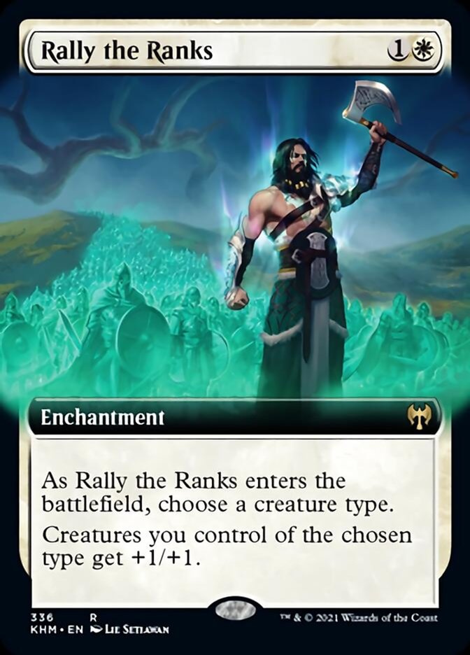 Rally the Ranks (Extended Art) [Kaldheim] | Exor Games Summserside