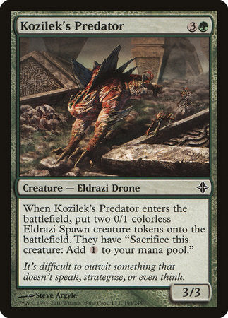 Kozilek's Predator [Rise of the Eldrazi] | Exor Games Summserside