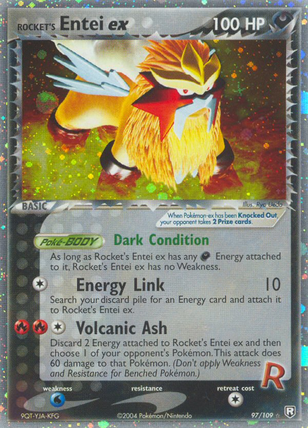 Rocket's Entei ex (97/109) [EX: Team Rocket Returns] | Exor Games Summserside