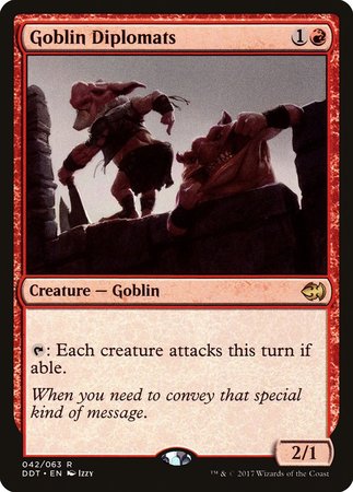 Goblin Diplomats [Duel Decks: Merfolk vs. Goblins] | Exor Games Summserside