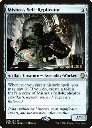 Mishra's Self-Replicator [Dominaria Promos] | Exor Games Summserside