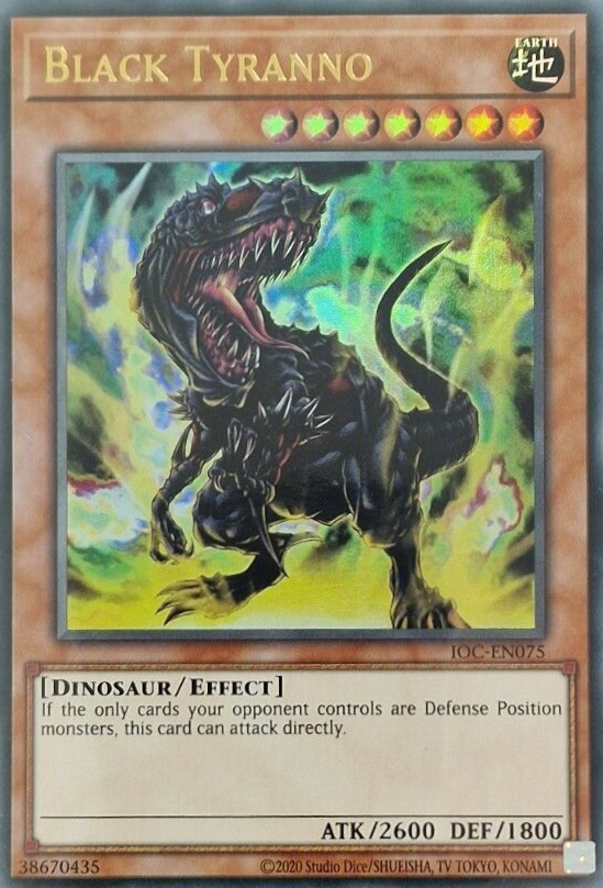 Black Tyranno (25th Anniversary) [IOC-EN075] Ultra Rare | Exor Games Summserside