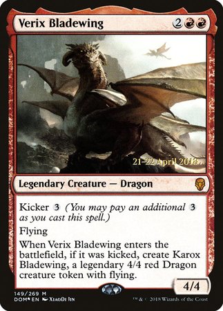 Verix Bladewing [Dominaria Promos] | Exor Games Summserside