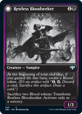 Restless Bloodseeker // Bloodsoaked Reveler [Innistrad: Double Feature] | Exor Games Summserside
