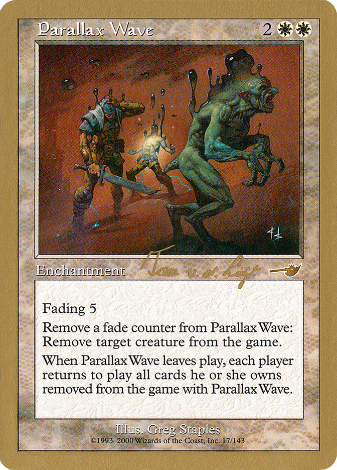 Parallax Wave (Tom van de Logt) [World Championship Decks 2000] | Exor Games Summserside