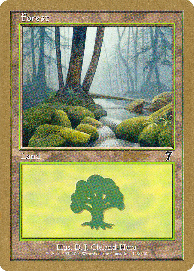 Forest (328) (Sim Han How) [World Championship Decks 2002] | Exor Games Summserside