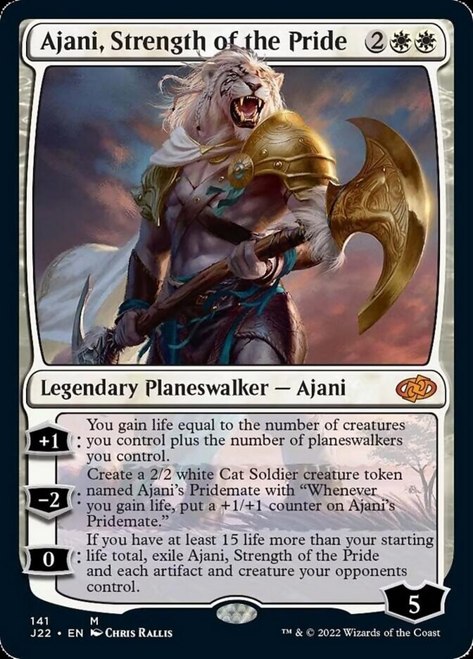 Ajani, Strength of the Pride [Jumpstart 2022] | Exor Games Summserside