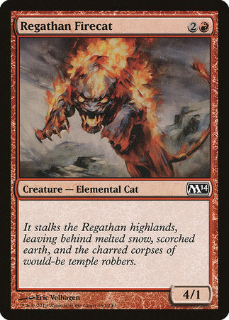 Regathan Firecat [Magic 2014] | Exor Games Summserside