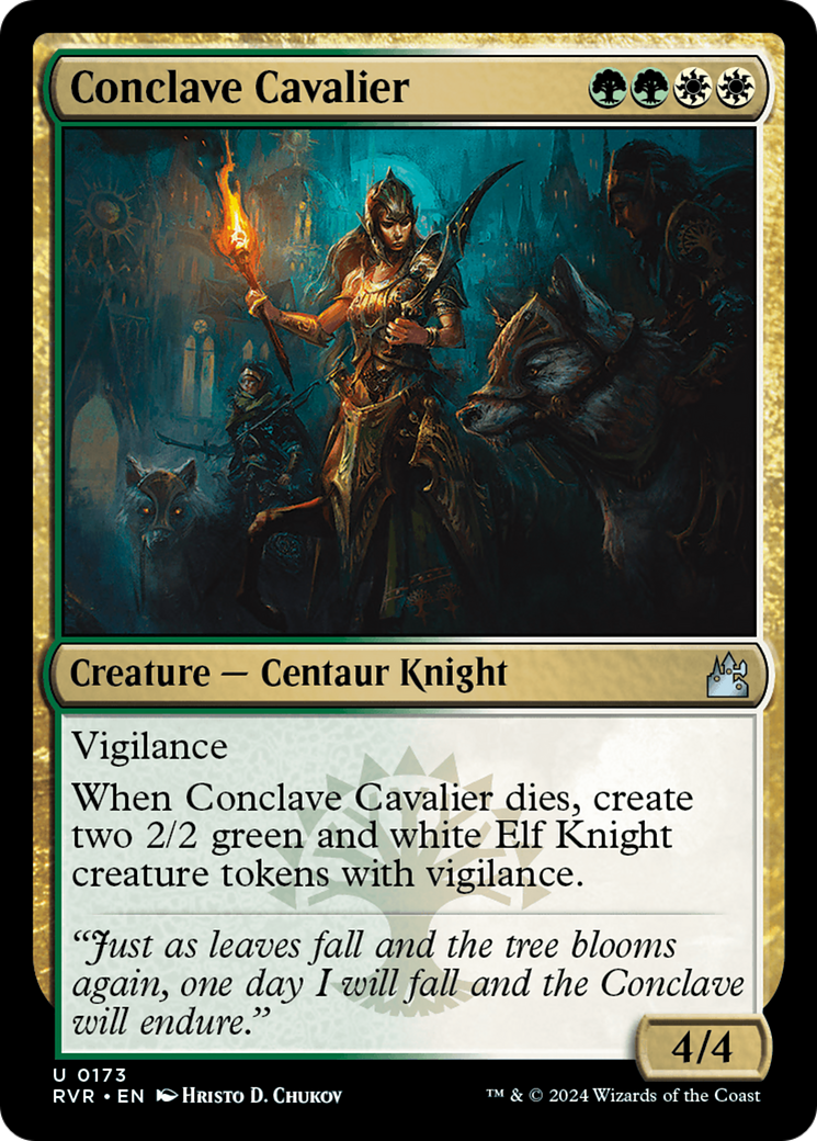Conclave Cavalier [Ravnica Remastered] | Exor Games Summserside