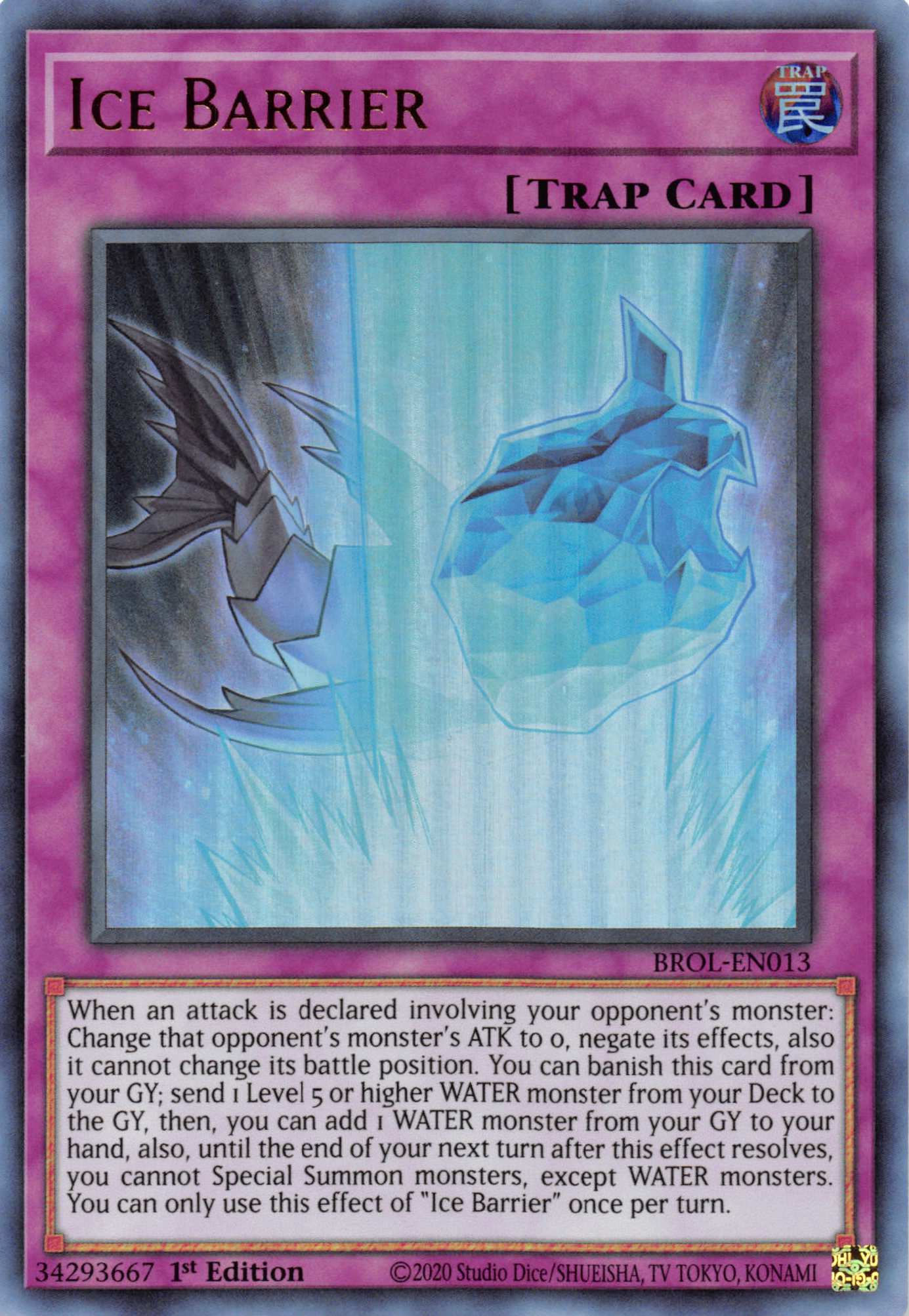 Ice Barrier [BROL-EN013] Ultra Rare | Exor Games Summserside