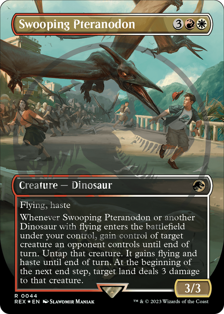 Swooping Pteranodon Emblem (Borderless) [Jurassic World Collection Tokens] | Exor Games Summserside